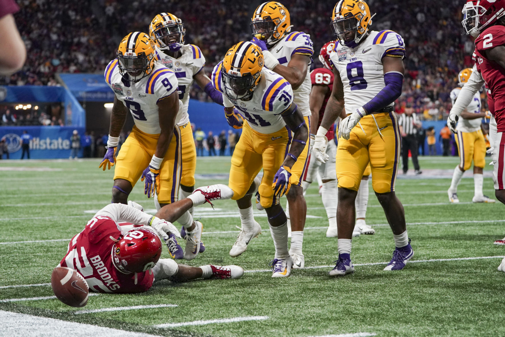 LSU players